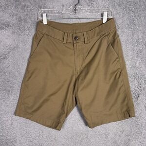 Lululemon ABC Shorts Mens 30x9 Classic Warpstreme LM7BMIS Brown Preppy Chino